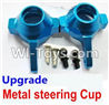 Wltoys A959 Upgrade Metal steering Cup-Blue Parts,(Both for A959 A959B)